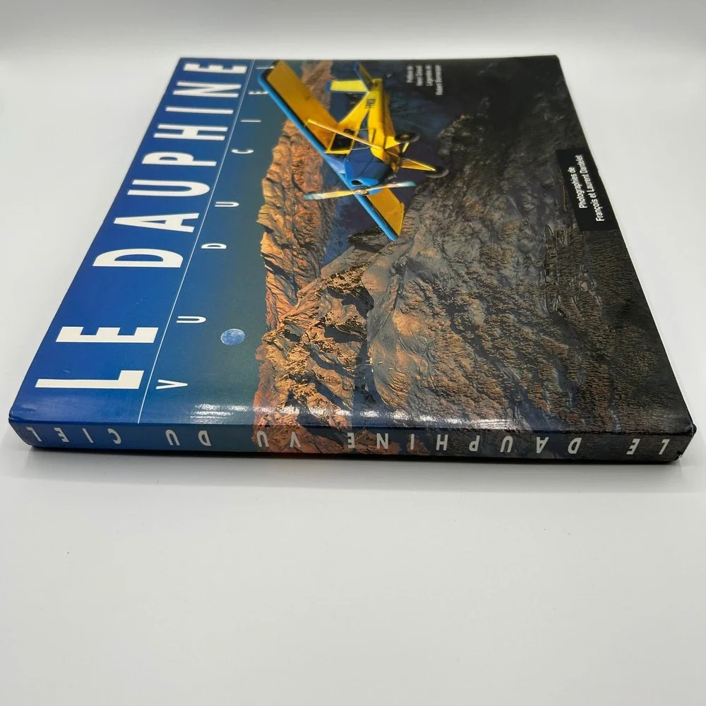 Le Dauphine Vu Du Ciel Francois Laurent Dardelet Aerial‎ Photography Book 1991